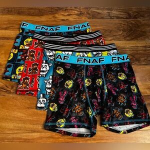 🐻 FNAF Boxer Brief Set (4 Pair)